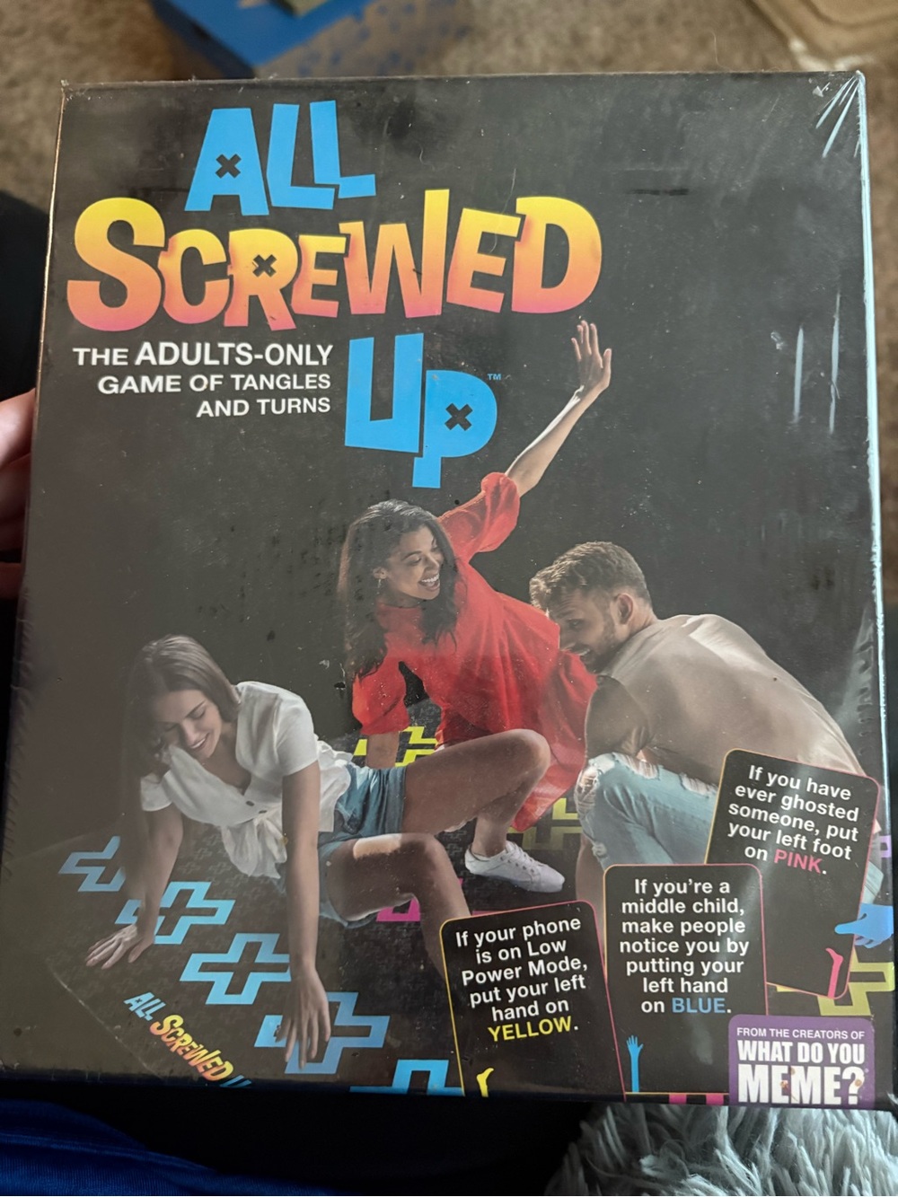 All Screwed Up Adults-Only Party Game (Black, Multicolor)